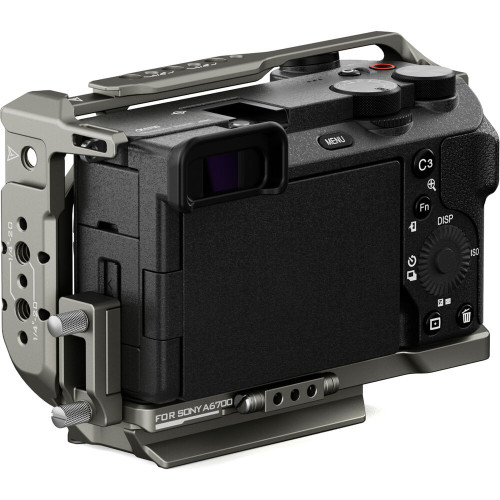 Клітка Tilta Full Camera Cage for Sony a6700 (Titanium Gray) (TA-T54-FCC-TG) | Tilta