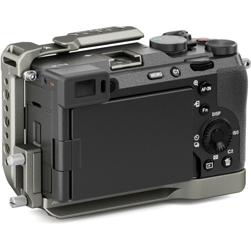 Клітка Tilta Half Camera Cage for Sony a7C II & a7CR (Titanium Gray) (TA-T60-HCC-TG) | Tilta