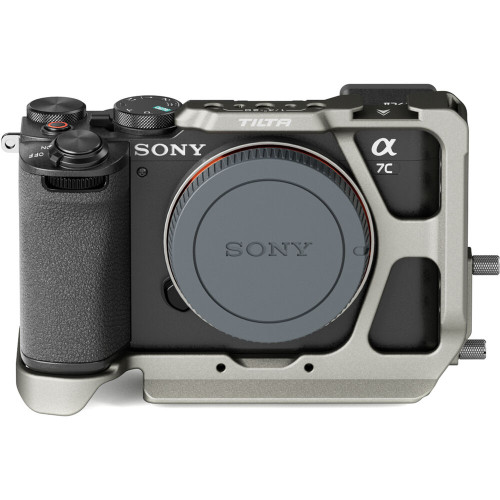 Клітка Tilta Half Camera Cage for Sony a7C II & a7CR (Titanium Gray) (TA-T60-HCC-TG) | Tilta