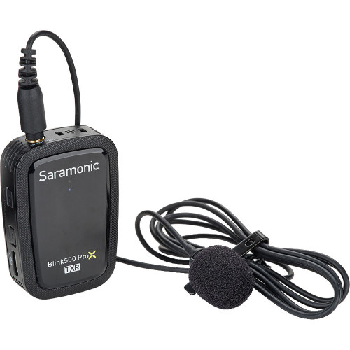 Компактна радіосистема Saramonic Blink 500 ProX B2R 2-Person Digital Camera-Mount Wireless Omni Lavalier Microphone System (Black, 2.4 GHz) (BLINK 500 PROX B2R) | Saramonic