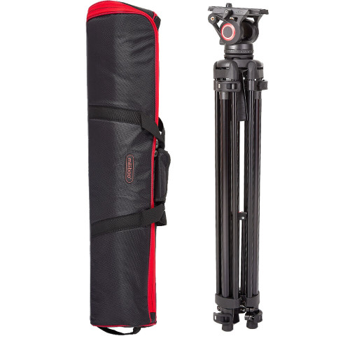 Штатив miliboo MTT606A II Aluminum with MYT802 II Fluid Head & Mid-Level Spreader (MTT606AII) | miliboo