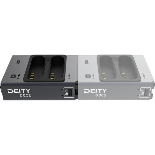 Зарядний пристрій Deity Microphones DQC2 2-Bay Smart Battery Charger (DTE0287D92) | DEITY Microphones