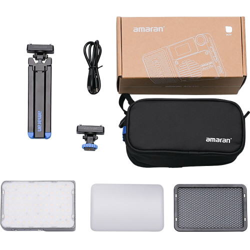 Світлодіодна панель Aputure Amaran Ace 25x Bi-Color LED Light Panel All-in-One Creator Kit (Silver) (MP02060005) | від бренду Aputure