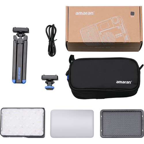 Світлодіодна панель Aputure Amaran Ace 25c RGB LED Light Panel All-in-One Creator Kit (Charcoal) (MP02060013) | від бренду Aputure
