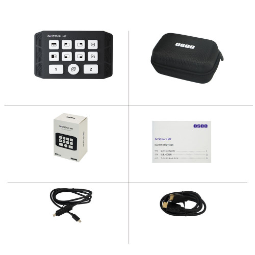 Контролер захоплення та виведення відеосигналу OSEE GoStream M2 Dual 4K USB 3.0 HDMI Capture Card (GoStream M2) | від бренду OSEE