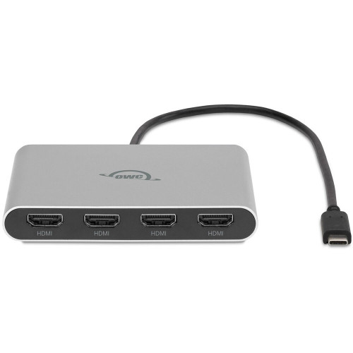 Адаптер OWC USB-C Quad HDMI 4K Display Adapter (OWCCADPDL4HDMI) | от бренда OWC