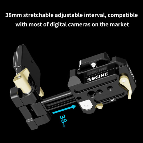 Батарейная площадка ZGCINE VR-Kit 4 Quick Release Metal V-Lock Battery Plate with Arca-Type Mount (VR-Kit 4) | ZGCINE