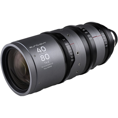 Об'єктив Venus Optics Laowa Sunlight 40-80mm T4.5 2x FF Anamorphic Zoom (ARRI PL, Clear) (VE4080PLC) | LAOWA