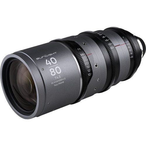 Об'єктив Venus Optics Laowa Sunlight 40-80mm T4.5 2x FF Anamorphic Zoom (ARRI PL, Silver) (VE4080PLS) | LAOWA