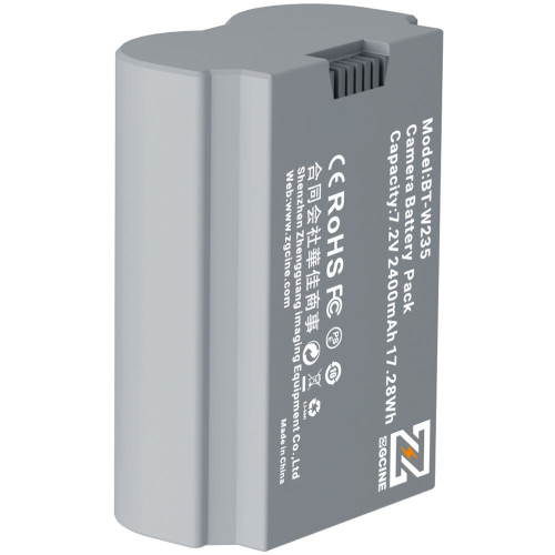 Акумулятор ZGCINE NP-W235 Camera Battery (2400mAh) (BT-W235) | ZGCINE