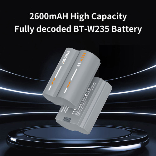 Акумулятор ZGCINE NP-W235 Camera Battery (2400mAh) (BT-W235) | ZGCINE