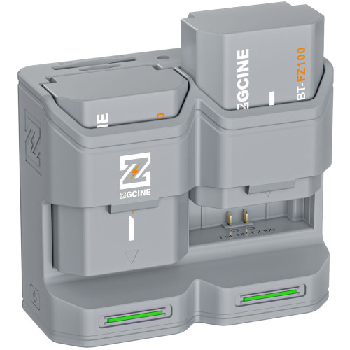 Зарядное устройство ZGCINE Travel Charging Case Kit with 2 NP-FZ100 Batteries (2600mAh, Gray) (PC2-FZ100 Kit2) | ZGCINE