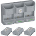 Зарядний пристрій ZGCINE Travel Charging Case Kit with 3 LP-E6P Batteries (2600mAh, Gray) (PC3-LPE6P Kit3) | ZGCINE
