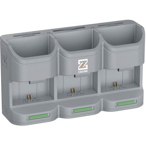 Зарядний пристрій ZGCINE Travel Charging Case Kit with 3 LP-E6P Batteries (2600mAh, Gray) (PC3-LPE6P Kit3) | ZGCINE