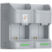 Зарядний пристрій ZGCINE PC2-LPE6 Travel Charging Case for Canon LP-E6/N/NH/E6P Batteries (Gray) (PC2-LPE6) | ZGCINE
