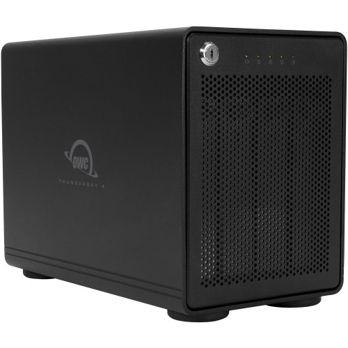 Внешний корпус для накопителей OWC ThunderBay 4 4-Bay Thunderbolt 3 RAID 5 Enclosure (OWCTB3SRKIT0GB) | от бренда OWC