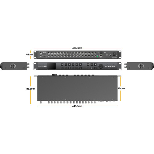 Мультиэкран/матричный комутатор Avmatrix MMV1630 (MMV1630) | Avmatrix