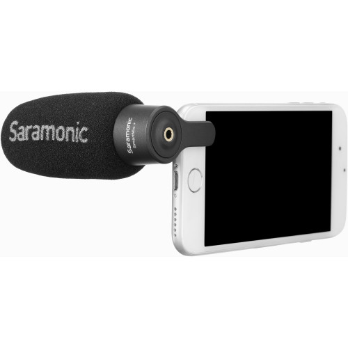 Мікрофон Saramonic SmartMic+ Compact Directional Microphone with 3.5mm TRRS Plug for Mobile Devices (SmartMic+) | Saramonic