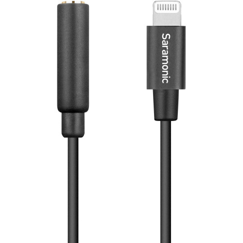 Переходник Saramonic SR-C2002 3.5mm TRRS Female to Lightning Adapter Cable for Audio to/from iPhone (SR-C2002) | Saramonic
