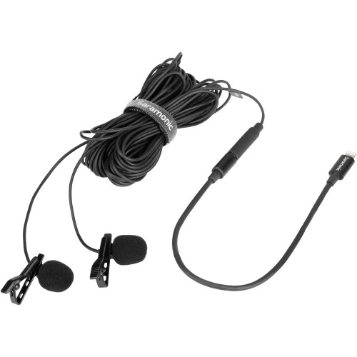 Петличний мікрофон Saramonic LavMicro U1C Dual Omnidirectional Lavalier Microphone with Lightning Connector for iOS Devices (LavMicro U1С) | Saramonic