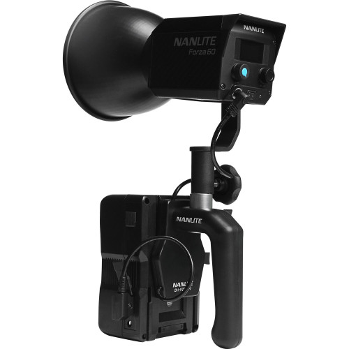 Батарейная площадка Nanlite V-Mount Battery Grip for Forza 60/60B/60C (BH-FZ60-V) | Nanlite