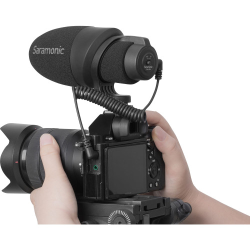 Микрофон Saramonic CamMic Camera-Mount Shotgun Microphone for DSLR Cameras and Smartphones (CamMic) | Saramonic