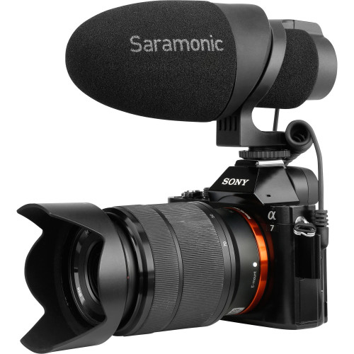 Микрофон Saramonic CamMic Camera-Mount Shotgun Microphone for DSLR Cameras and Smartphones (CamMic) | Saramonic
