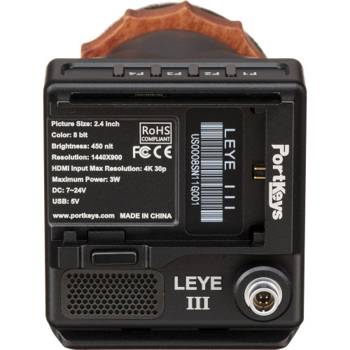 Электронный видоискатель Portkeys LEYE III 4K HDMI 2.4' LCD Electronic Viewfinder (LEYE-III) | от бренда PortKeys