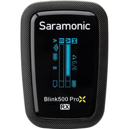 Компактна радіосистема Saramonic Blink 500 ProX B2 2-Person Digital Camera-Mount Wireless Omni Lavalier Microphone System (Black, 2.4 GHz) (BLINK 500 PROX B2) | Saramonic