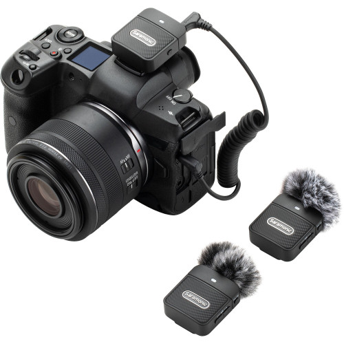 Компактна радіосистема Saramonic Blink 100 B2 2-Person Digital Camera-Mount Wireless Clip-On Microphone System with 3.5mm Connector (2.4 GHz) (Blink100 B2) | Saramonic