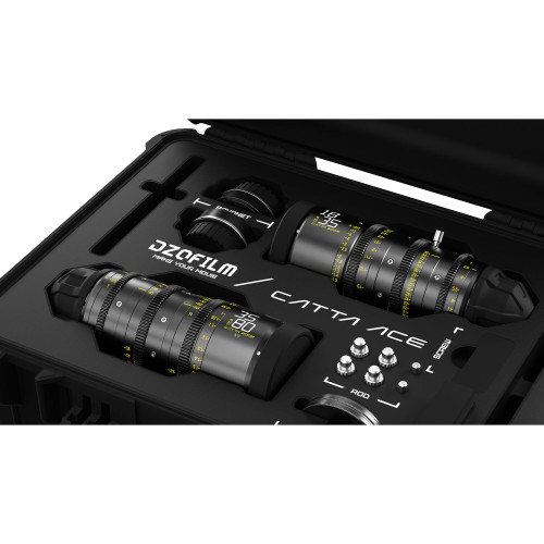 Комплект об'єктивів DZOFilm Catta FF 18-35/35-80mm T2.9 Cine 2-Lens Bundle (Sony E, Black) (DZO-FFCatta2E1-BLK) | від бренду DZOFilm