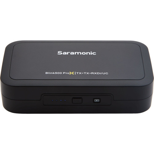 Компактна радіосистема Saramonic Blink 500 ProX B4 Two-Person Digital Wireless Lavalier Microphone System with Lightning Connector (2.4 GHz) (BLINK 500 ProX B4) | Saramonic