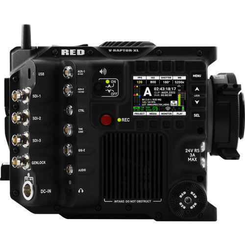 Кінокамера RED DIGITAL CINEMA V-RAPTOR XL 8K S35 Production Pack (PL, V-Mount) (710-0382) | від бренду Red