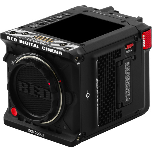 Кінокамера RED DIGITAL CINEMA KOMODO-X 6K Digital Cinema Camera (Canon RF, Black) (710-0356) | від бренду Red