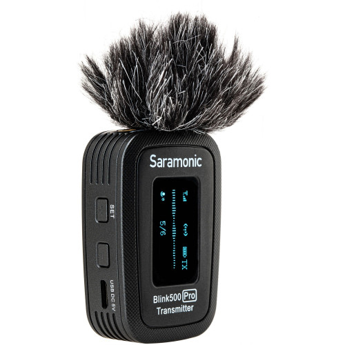 Ветрозащита Saramonic SR-WS4 High-Wind Furry Windscreen for Blink 500 Pro and ProX TX Transmitters (Black) (SR-WS4) | Saramonic