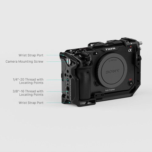 Комплект Tilta Camera Cage Lightweight Kit v2 for Sony FX3 & FX30 (Black) (TA-T16-B-B) | Tilta