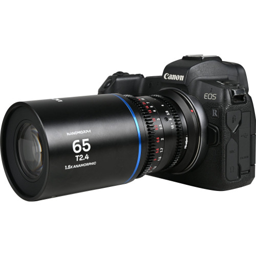 Анаморфний об'єктив Venus Optics Laowa Nanomorph 65mm T2.4 1.5x S35 Anamorphic Lens (Canon RF, Blue Flare) (VE6524RFB) | LAOWA