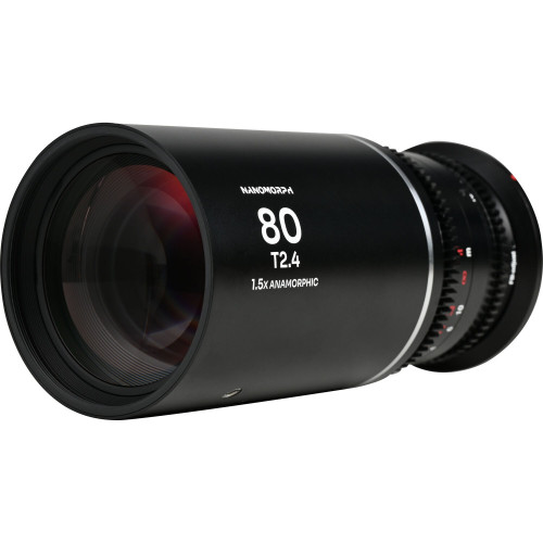Анаморфний об'єктив Venus Optics Laowa Nanomorph 80mm T2.4 1.5x S35 Anamorphic Lens (Canon RF, Silver Flare)(VE8024RFS) | LAOWA