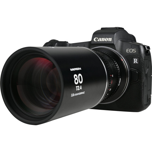 Анаморфний об'єктив Venus Optics Laowa Nanomorph 80mm T2.4 1.5x S35 Anamorphic Lens (DJI DL, Silver Flare)(VE8024DLS) | LAOWA