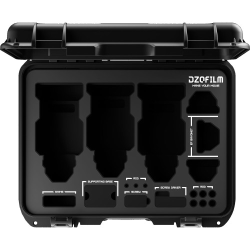 Жорсткий кейс DZOFilm Empty Hard Case for Pictor Zoom Lenses (3-Lens) (DZO-CaseP3) | від бренду DZOFilm
