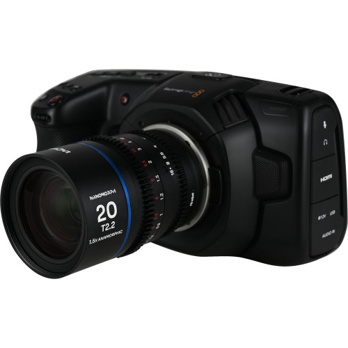 Анаморфный объектив Venus Optics Laowa Nanomorph 20mm T2.2 1.5x MFT Anamorphic Lens (Micro Four Thirds, Blue Flare)(VE2022MFTB) | LAOWA