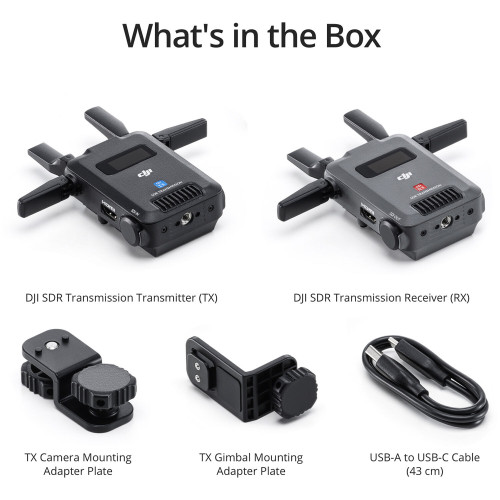 Відеосендер DJI SDR Transmission Combo (CP.RN.00000397.02) | від бренду DJI