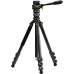 Штатив (комплект) Tilta Travel Video Fluid Head with 3-Stage Carbon Fiber Legs (5KG) - Forest Green (TT-VT05-FB-FG) | Tilta