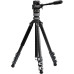 Штатив (комплект) Tilta Travel Video Fluid Head with 3-Stage Carbon Fiber Legs (5KG) - Space Gray (TT-VT05-FB-SG) | Tilta