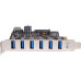 Контролер Sonnet Allegro 7-Port USB-A 3.2 Gen 1 PCIe Card (USB3-7PM-E) | Sonnet