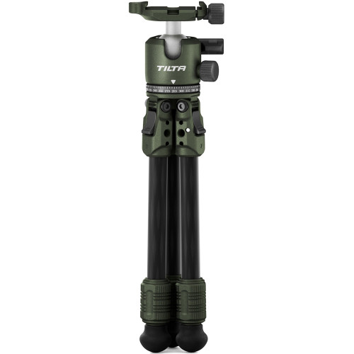 Штатив (комплект) Tilta Tabletop Ball Head with 1-Stage Carbon Fiber Tripod Legs (3KG) - Forest Green (TT-BT03-FB-FG) | Tilta
