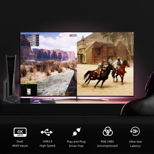 Контролер захоплення та виведення відеосигналу OSEE GoStream M2 Dual 4K USB 3.0 HDMI Capture Card (GoStream M2) | від бренду OSEE