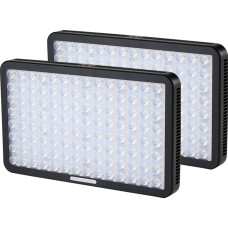 Портативная светодиодная панель Aputure Amaran Pano 60c RGB COB Mobile Light Panel (2-Light Kit, Charcoal) (MP0101009B)