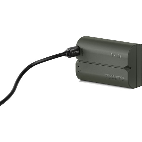 Акумулятор Tilta LP-E6P Battery with USB-C Input (2400mAh) for Canon Cameras – Green (TLP-E6P-GN) | Tilta