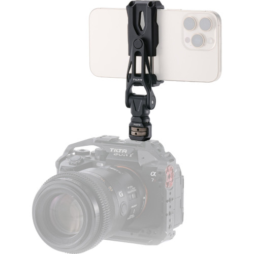 Поворотний тримач для смартфона з адаптером 1/4'-20 Tilta Rotatable Phone Mounting Bracket V2 with 1/4'-20 Mount (TA-PMB5-1420K-B) | від бренду Tilta